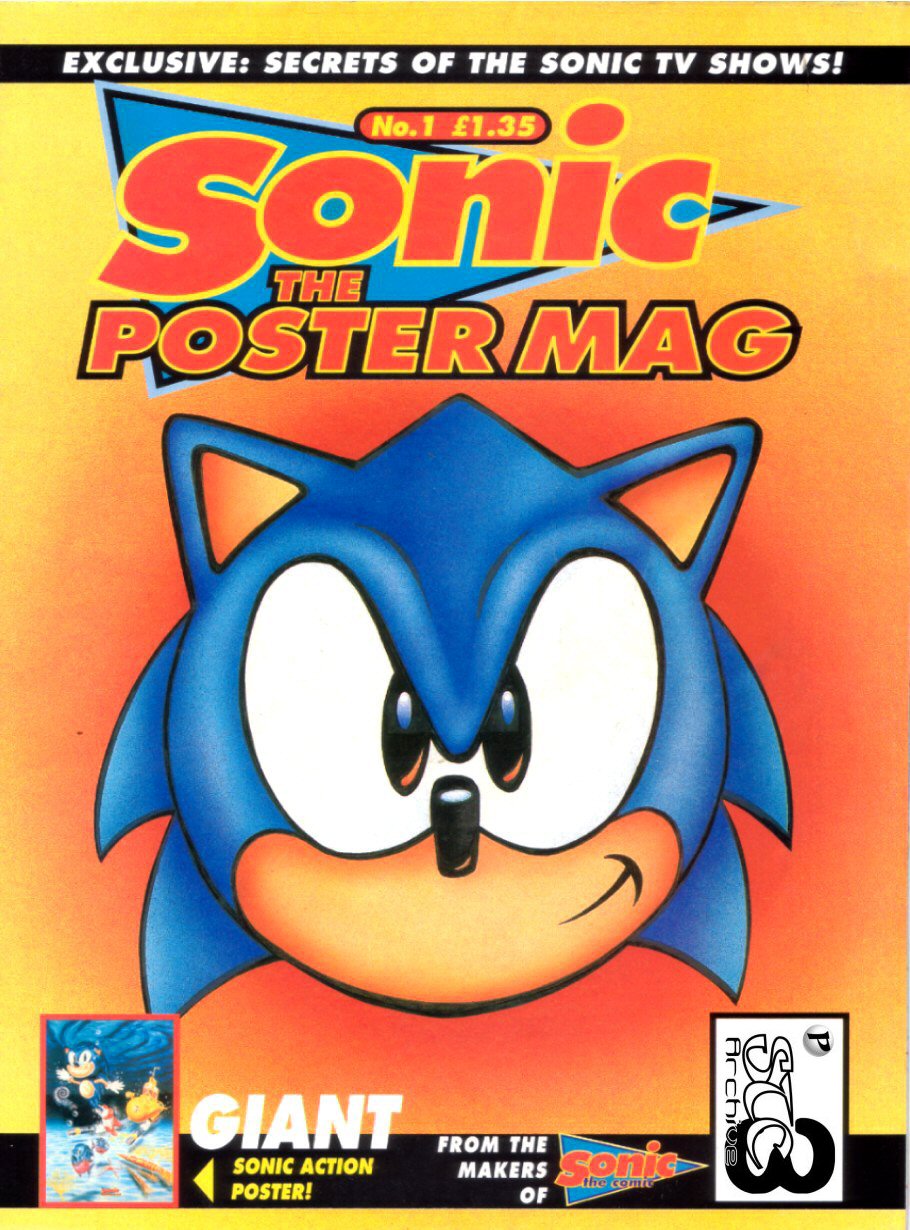 Sonic the Poster Mag - Issue #01 Comic cover page